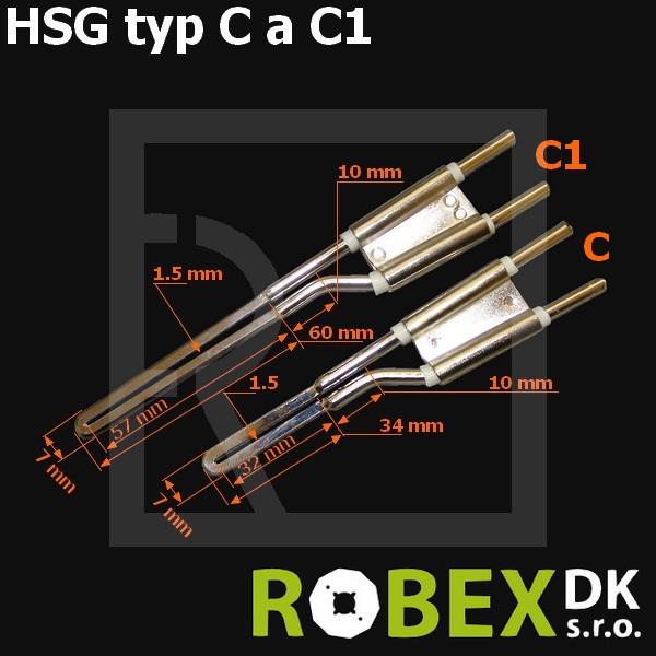 Nůž pro HSG - typ C (více typů) - detailní foto 955