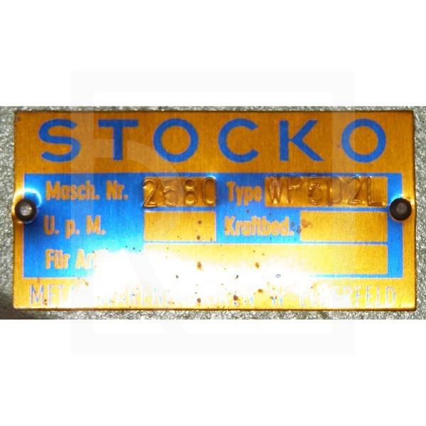 Pneumatický lis STOCKO WP502L (repase, bazar) - detailní foto 802