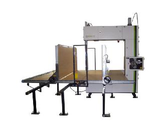 RB-VP 1100 - vertical band saw with sliding desk and two squares (luxury)