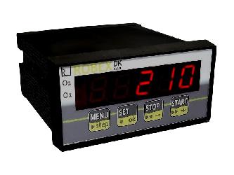 Elektronický digit. čítač ROB 210 - inkr. odměřování délky s programováním a výstupy (modul)