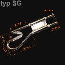 Nůž pro HSG - typ SG - pro letmé řezání - detailní foto 943