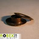 Antique old-brass non-roll eyelets d10 / D20 - detail photo 207